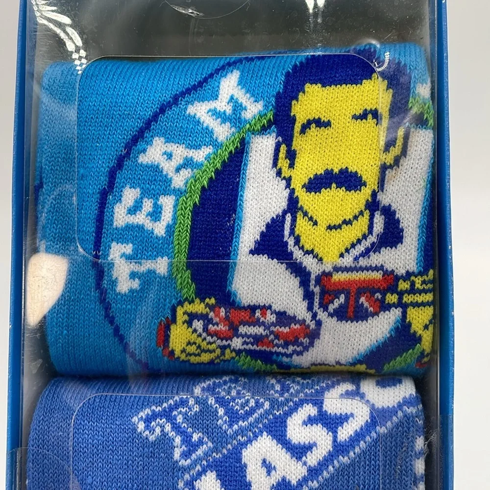 𝅺TED LASSO 3 Pair Men’s Crew Socks‎ Shoe Size 8-12 - New in retail packaging